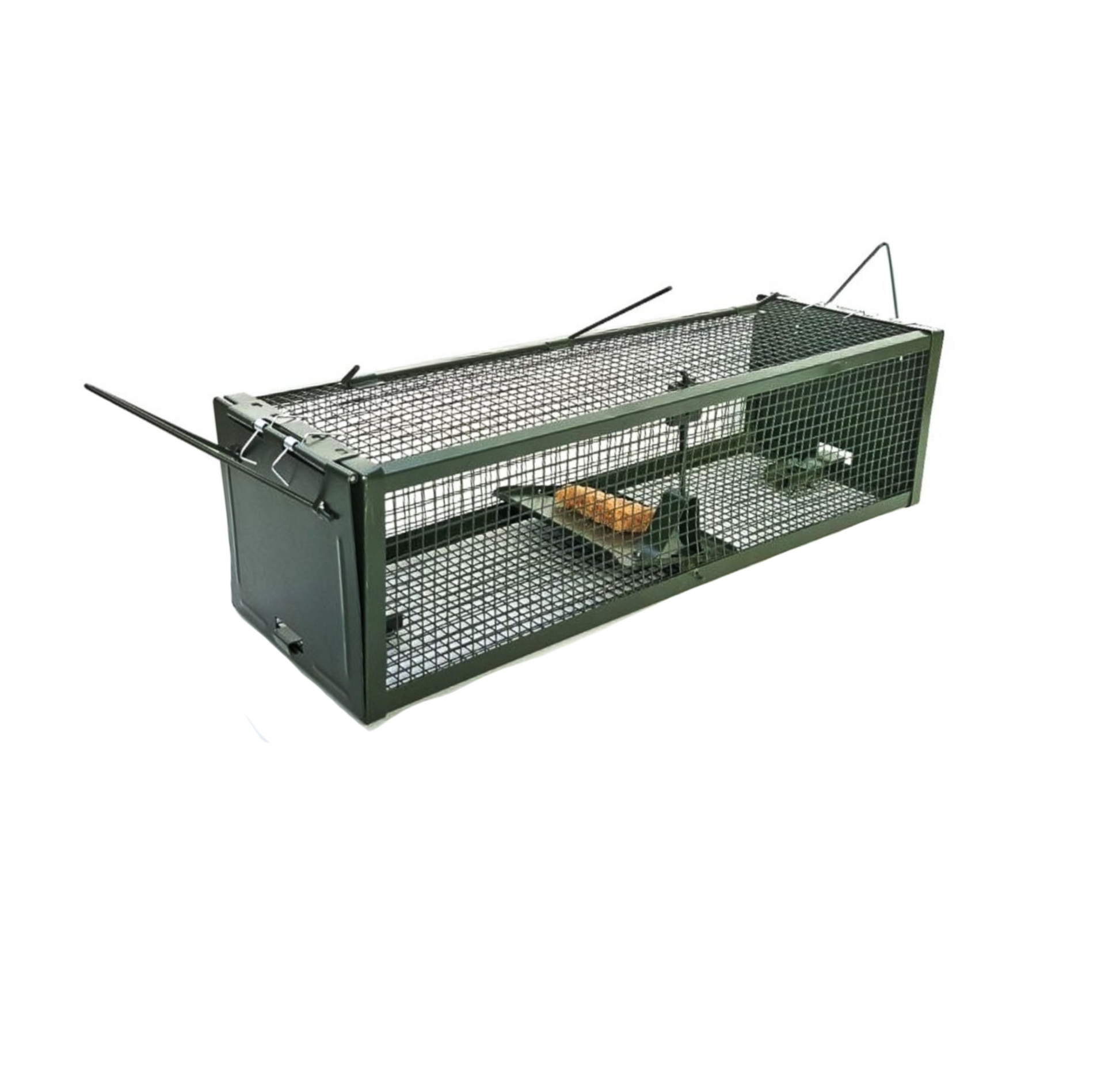 Piège à rat non létal RattenBlock fermé, cage métallique réutilisable sans poison